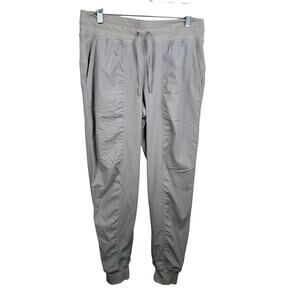 Lululemon Dance Studio Joggers Lined Size 10 New Style EUC Light Gray Active